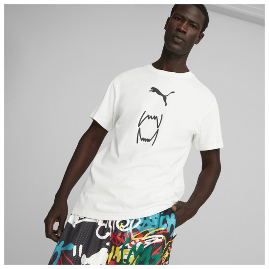 Puma Ανδρική κοντομάνικη μπλούζα Franchise Core Tee